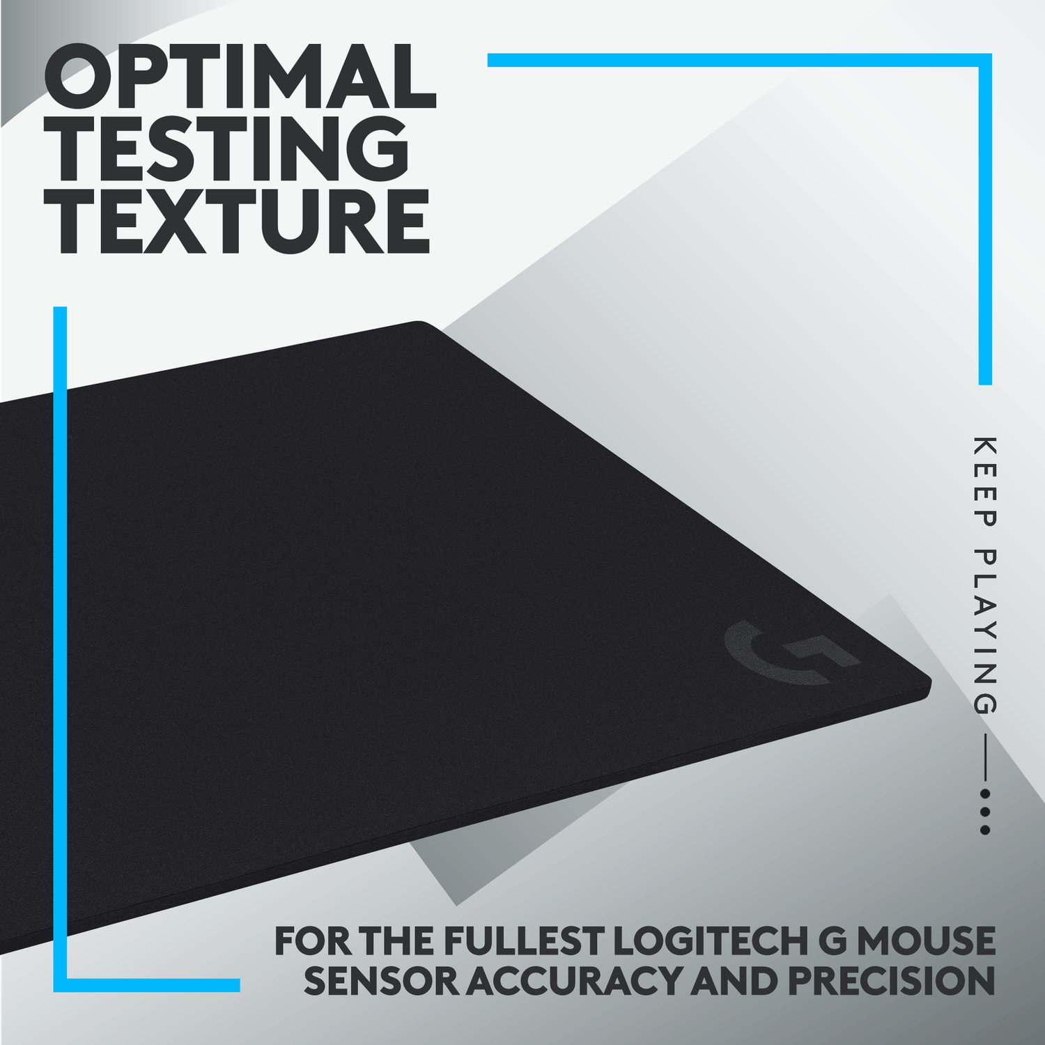 Mouse pad Logitech G740 (Negru) fotografia produsului View 7 L