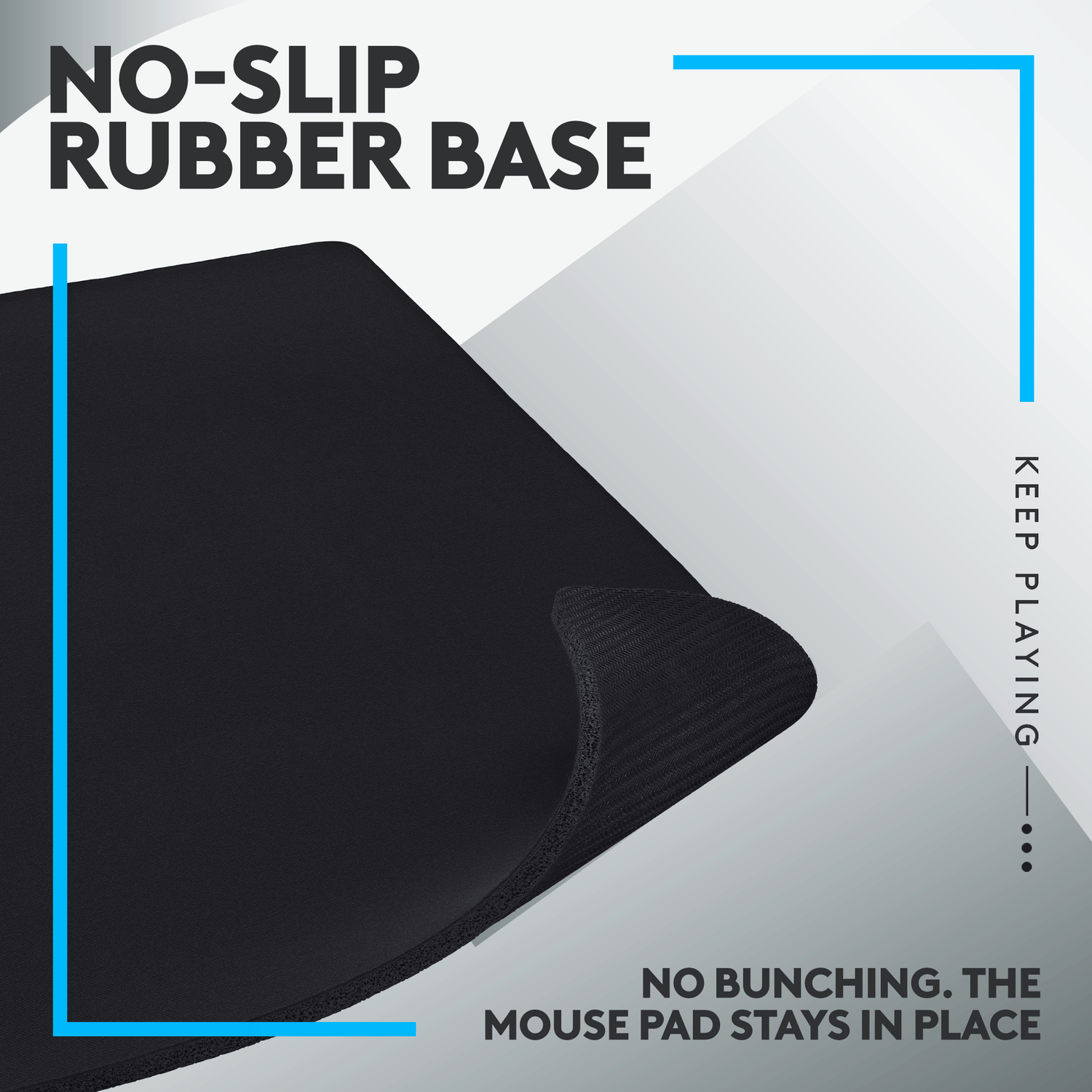 Mouse pad Logitech G740 (Negru) fotografia produsului View 8 L