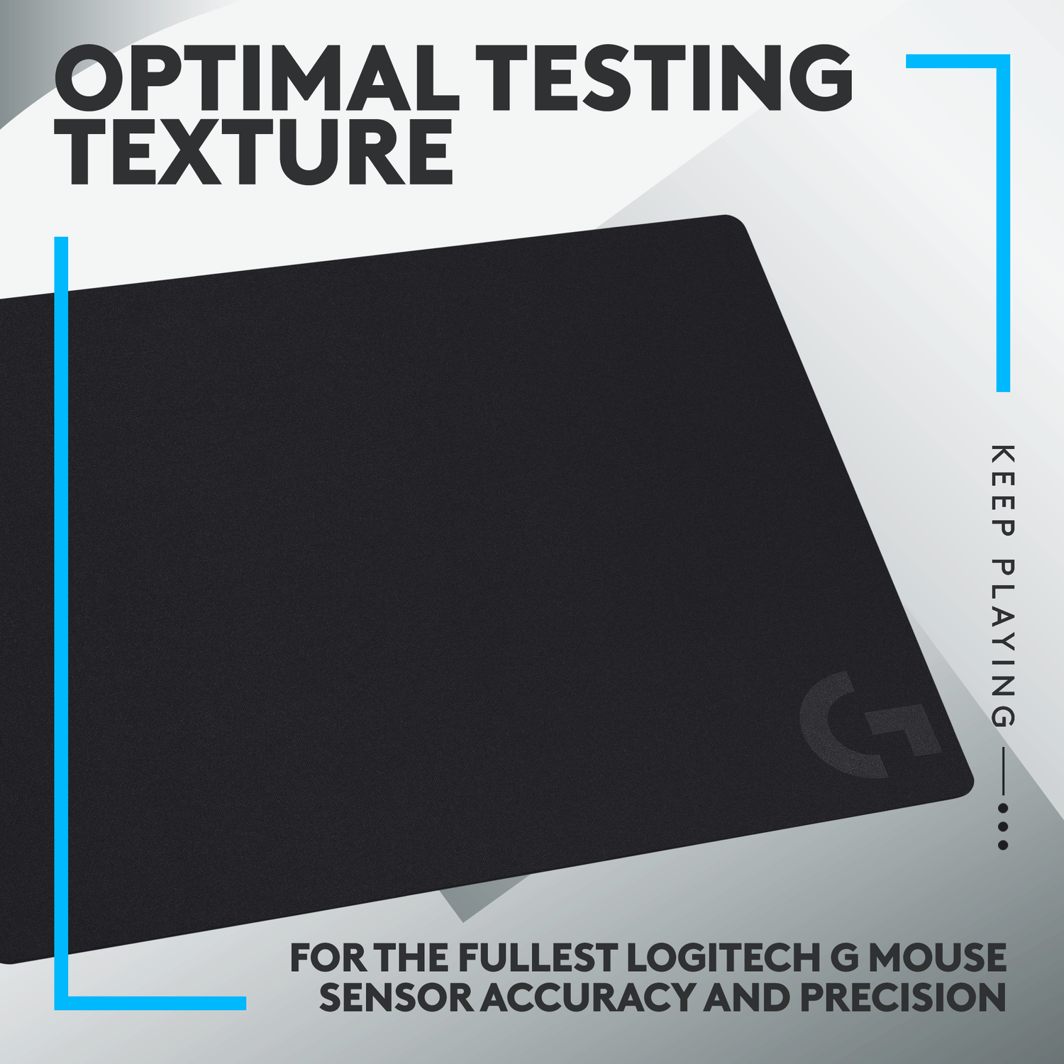 Mouse pad Logitech G240 (Negru) fotografia produsului View 6 L
