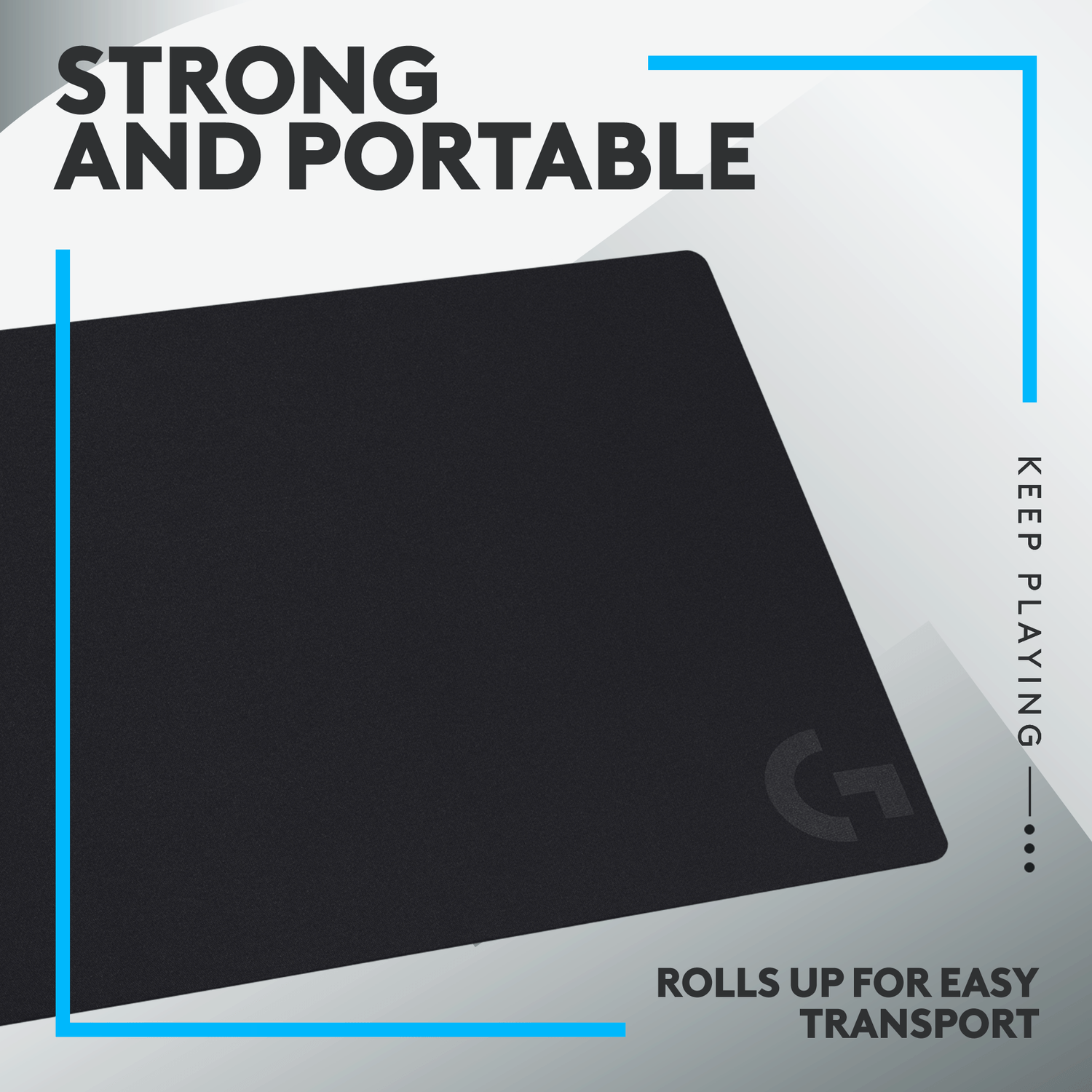 Mouse pad Logitech G240 (Negru) fotografia produsului View 8 L