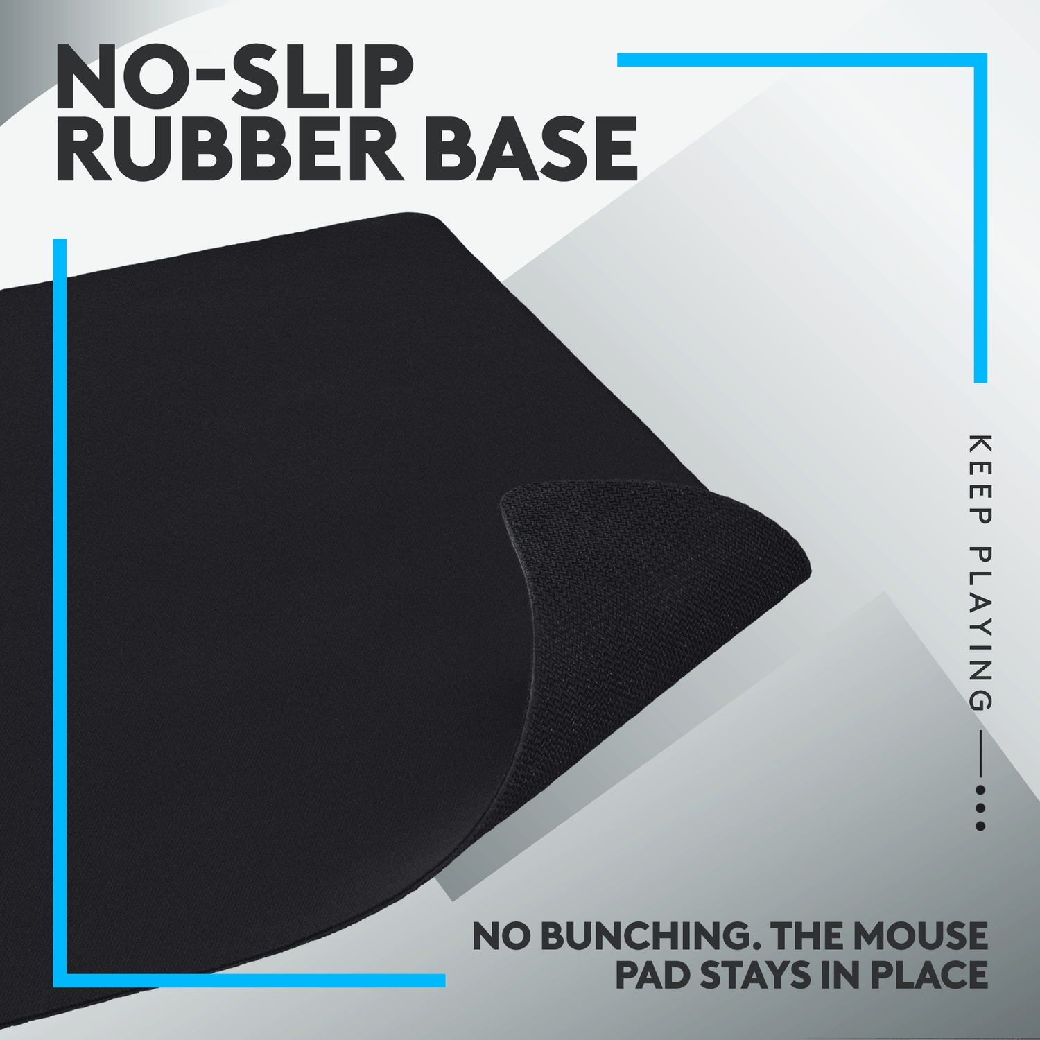 Mouse pad Logitech G240 (Negru) fotografia produsului View 7 L
