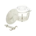 Mini tocator Zilan ZLN5619 Rosu, putere 200W, capacitate 1L, vas din sticla fotografia produsului View 2 S