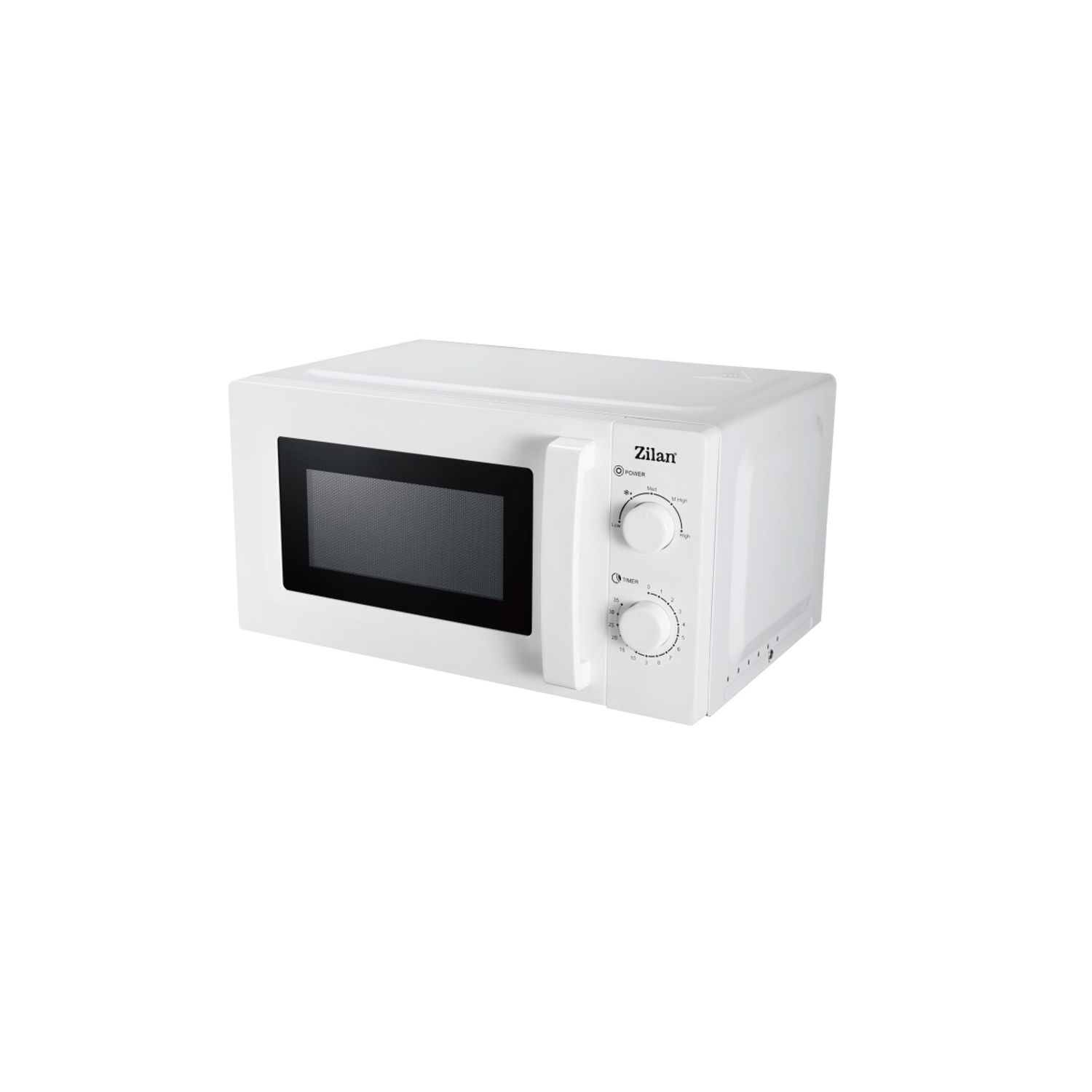 Cuptor cu microunde Zilan ZLN4667 Alb, putere 600 W, 20L, Timer fotografia produsului