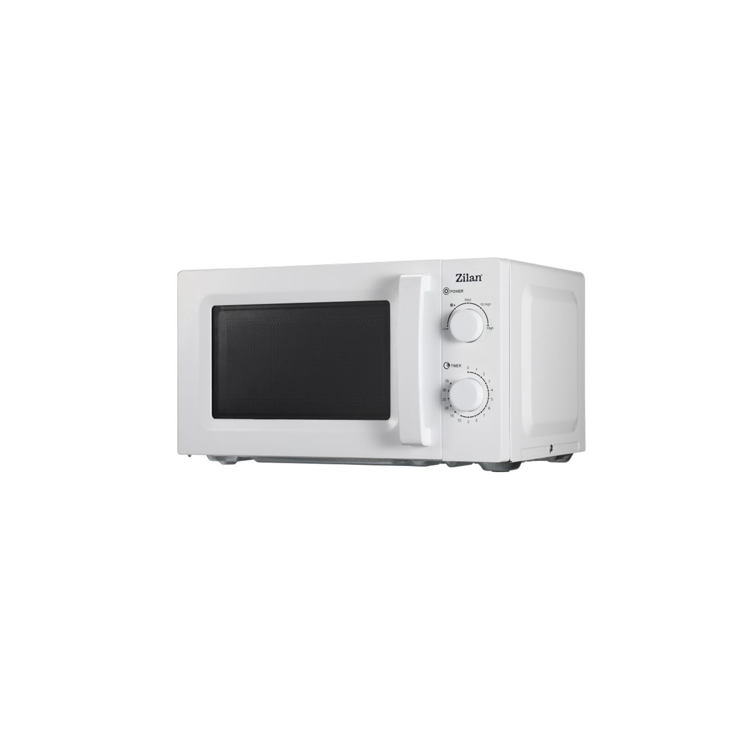 Cuptor cu microunde Zilan ZLN4667 Alb, putere 600 W, 20L, Timer fotografia produsului View 2 L