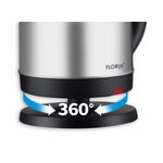 Fierbator electric Floria ZLN4902 Gri, putere 1500W, capacitate 2 L, indicator luminos fotografia produsului View 3 S