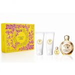 Versace Eros Pour Femme - 100 ml Apa de Parfum + 100 ml Gel de Dus + 100 ml Lotiune de Corp  + 5 ml Apa de Parfum fotografia produsului