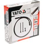 Set cablu si camera pentru videoscop Yato 2m, 12.2mm fotografia produsului View 2 S