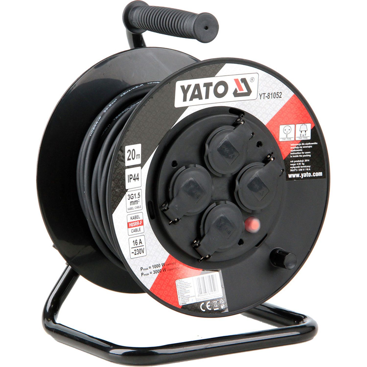 Prelungitor pe tambur 20M YT-81052 fotografia produsului
