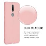 Husa pentru Nokia 2.4, Silicon, Rose Gold, 53496.89 fotografia produsului View 4 S