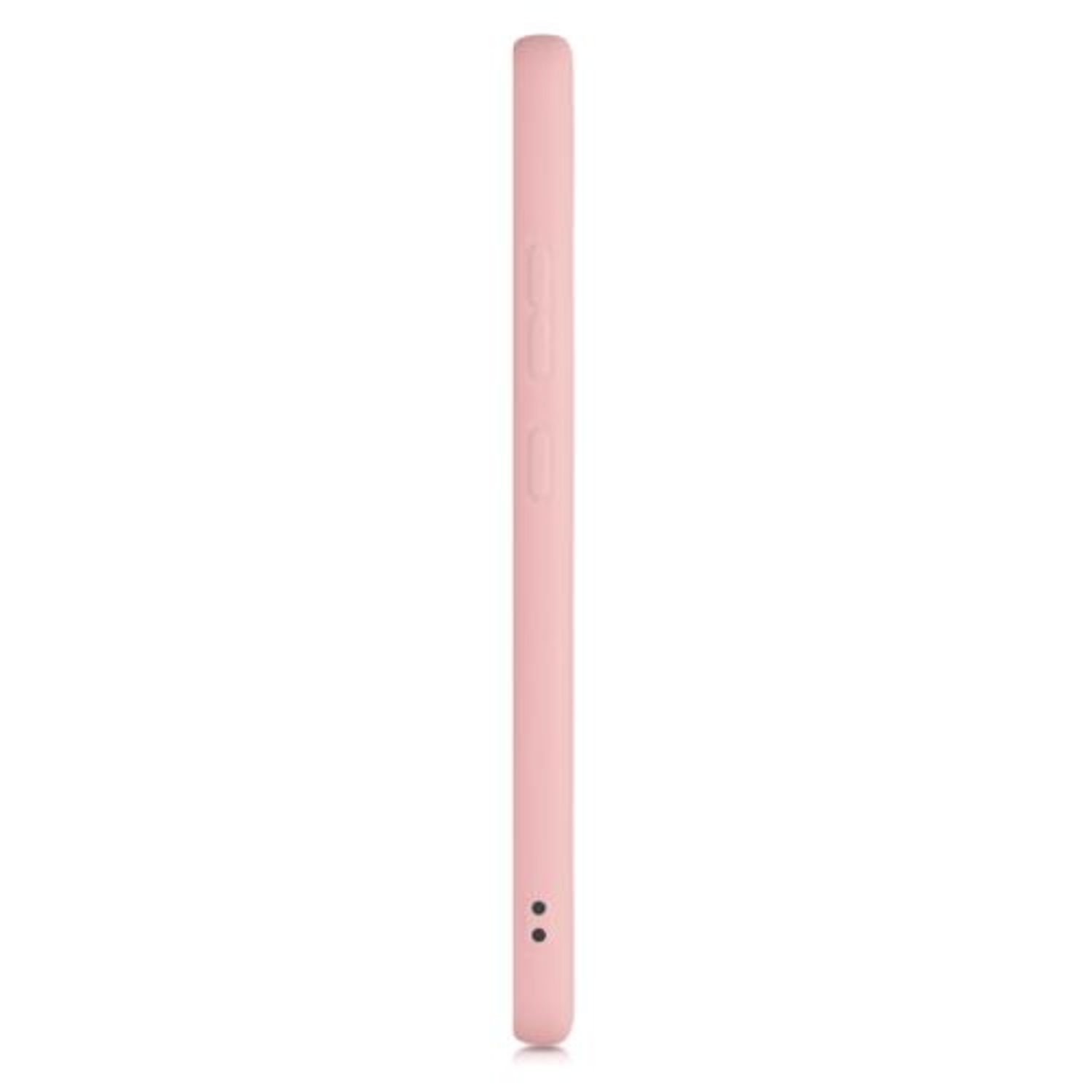 Husa pentru Nokia 2.4, Silicon, Rose Gold, 53496.89 fotografia produsului View 5 L