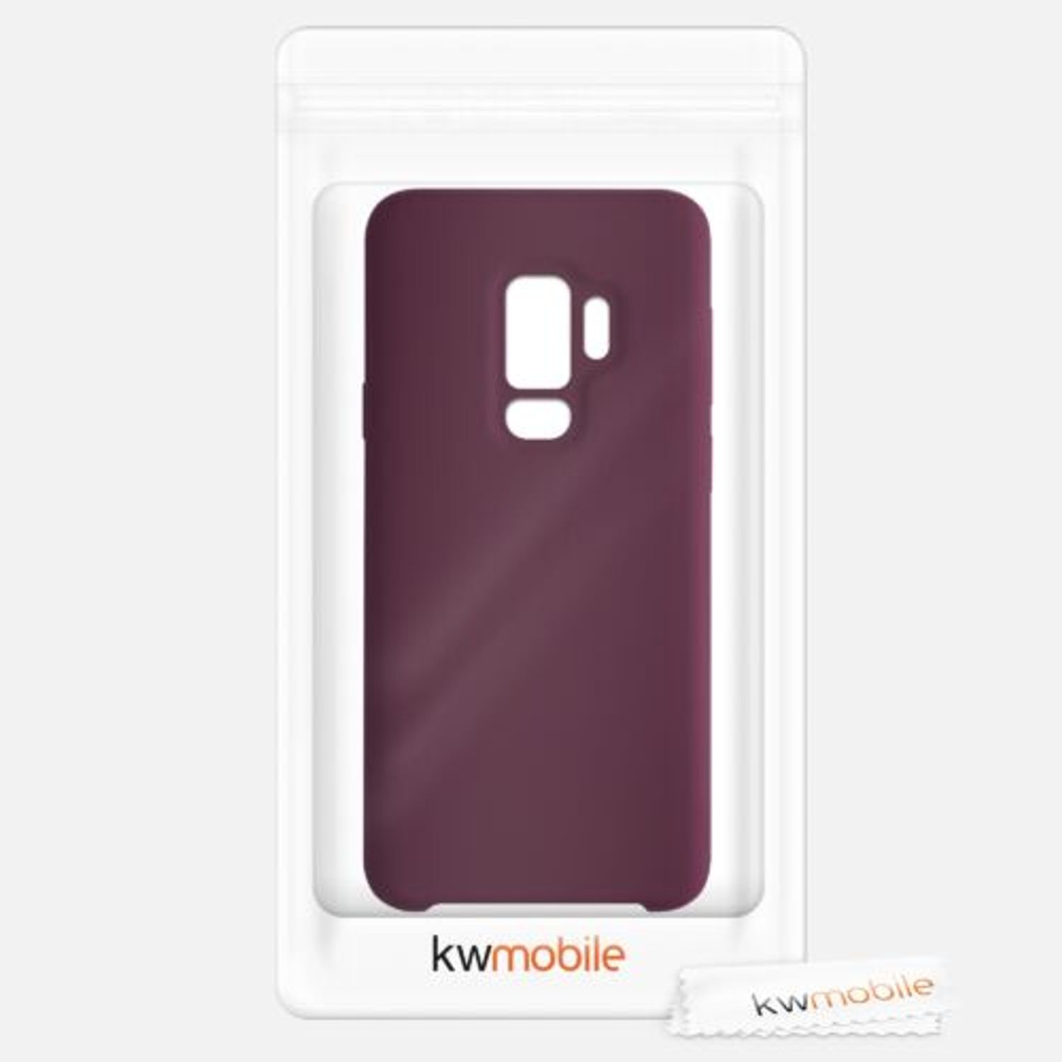 Husa pentru Samsung Galaxy S9 Plus, Silicon, Violet, 44183.197, Kwmobile fotografia produsului View 6 L