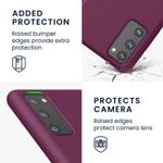 Husa Kwmobile pentru Samsung Galaxy S20 FE, Silicon, Violet, 53605.187 fotografia produsului View 3 S