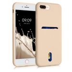 Husa pentru iPhone 8 Plus/iPhone 7 Plus, Silicon, Crem, 49102.154 fotografia produsului