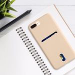 Husa pentru iPhone 8 Plus/iPhone 7 Plus, Silicon, Crem, 49102.154 fotografia produsului View 5 S