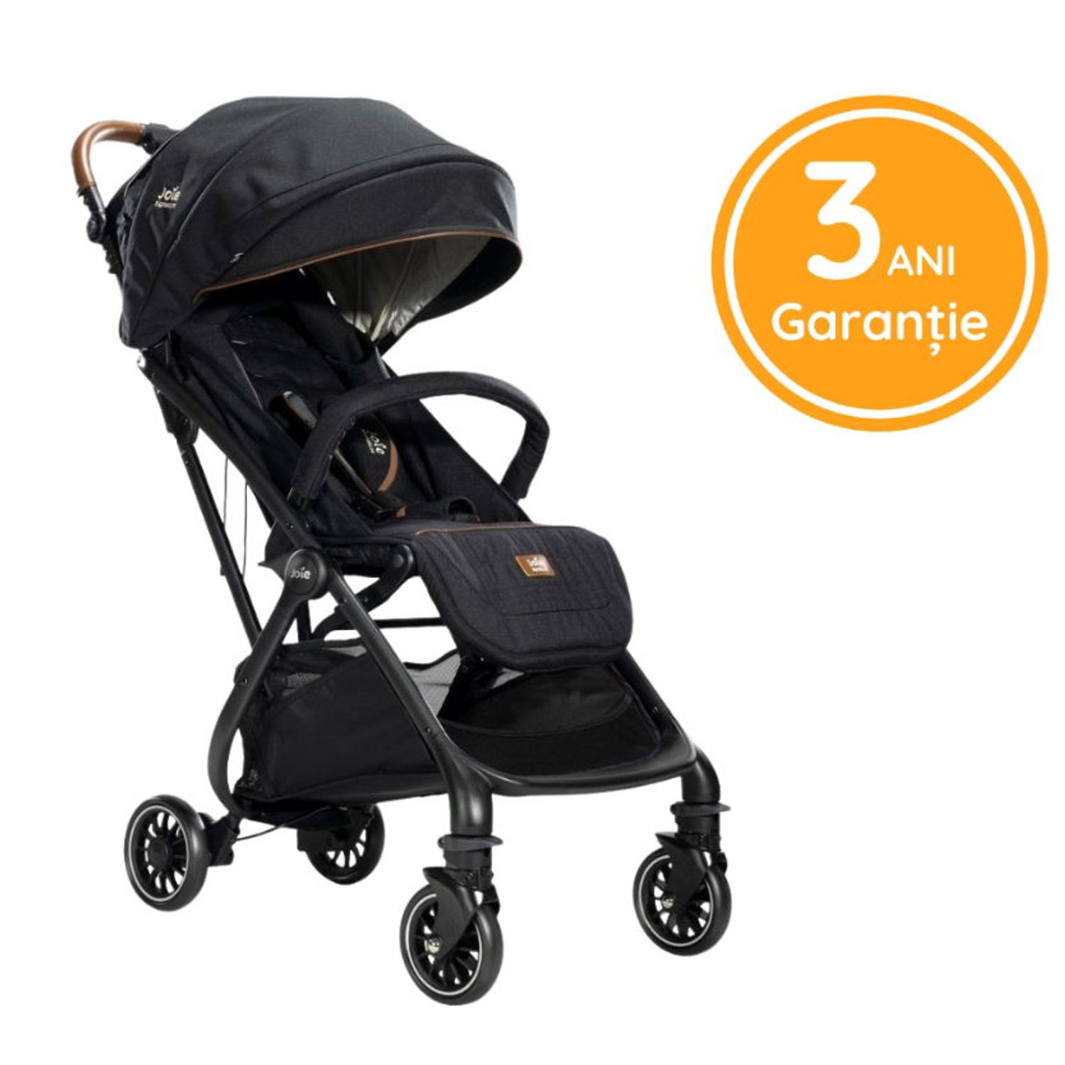 Carucior Ultracompact Joie Tourist Colectia Signature, Eclipse Carucior ultracompact Joie Tourist colectia Signature, 0-15 kg, Eclipse (Negru) fotografia produsului