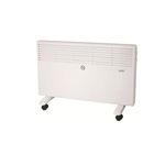 Convector electric de podea Home FK 130/2000, 2 trepte de putere, 2000 W, Termostat (Alb) fotografia produsului