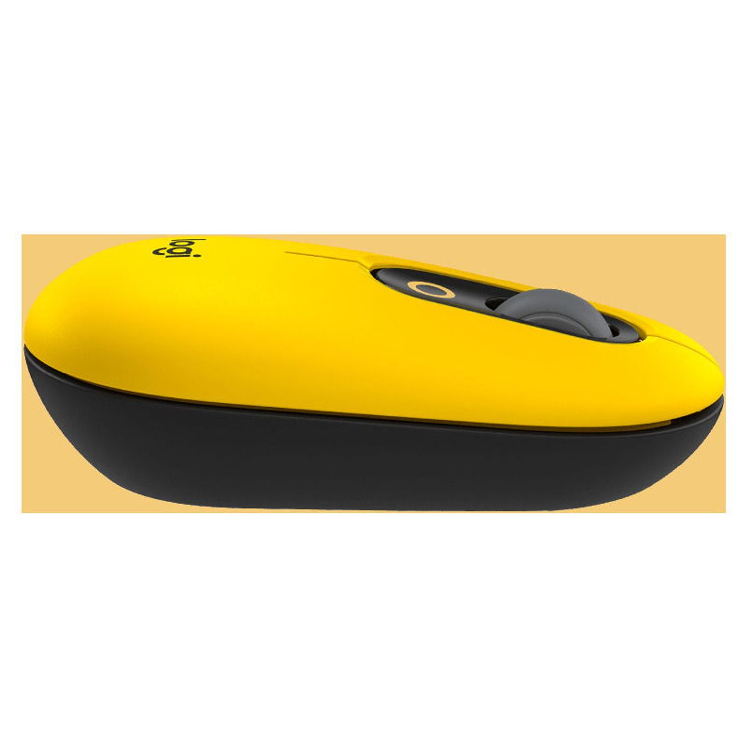 Mouse wireless Logitech Pop Blast, Ambidextru, Galben Mouse Wireless Logitech POP, Bluetooth, 4000 dpi (Galben) fotografia produsului View 4 L