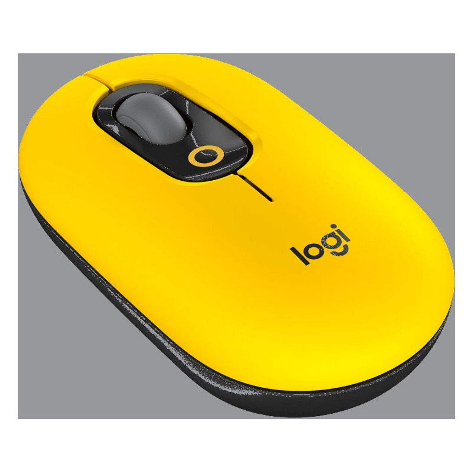 Mouse wireless Logitech Pop Blast, Ambidextru, Galben Mouse Wireless Logitech POP, Bluetooth, 4000 dpi (Galben) fotografia produsului View 3 L