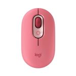 Mouse wireless Logitech Pop Heartbreaker, Ambidextru, Rosu Mouse Wireless Logitech POP, Bluetooth, 4000 DPI (Rosu) fotografia produsului