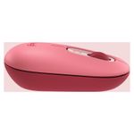 Mouse wireless Logitech Pop Heartbreaker, Ambidextru, Rosu Mouse Wireless Logitech POP, Bluetooth, 4000 DPI (Rosu) fotografia produsului View 4 S