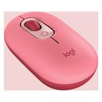 Mouse wireless Logitech Pop Heartbreaker, Ambidextru, Rosu Mouse Wireless Logitech POP, Bluetooth, 4000 DPI (Rosu) fotografia produsului View 5 S