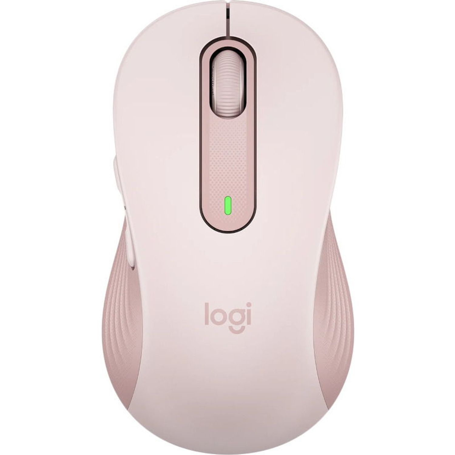 Mouse Wireless Logitech Signature M650 L Left, Bluetooth/USB, recomandat pentru mana stanga (Roz) fotografia produsului