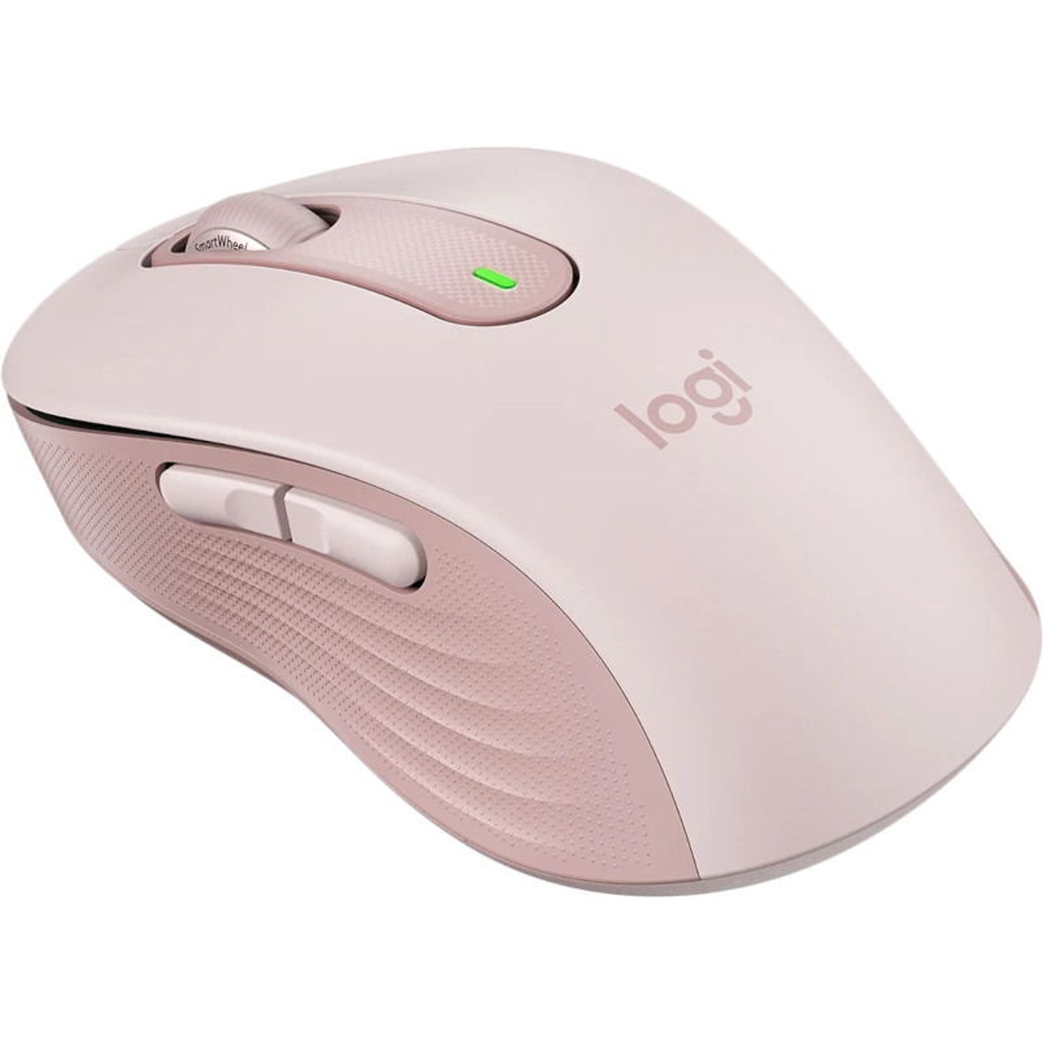 Mouse Wireless Logitech Signature M650, Bluetooth/USB (Roz) fotografia produsului View 3 L