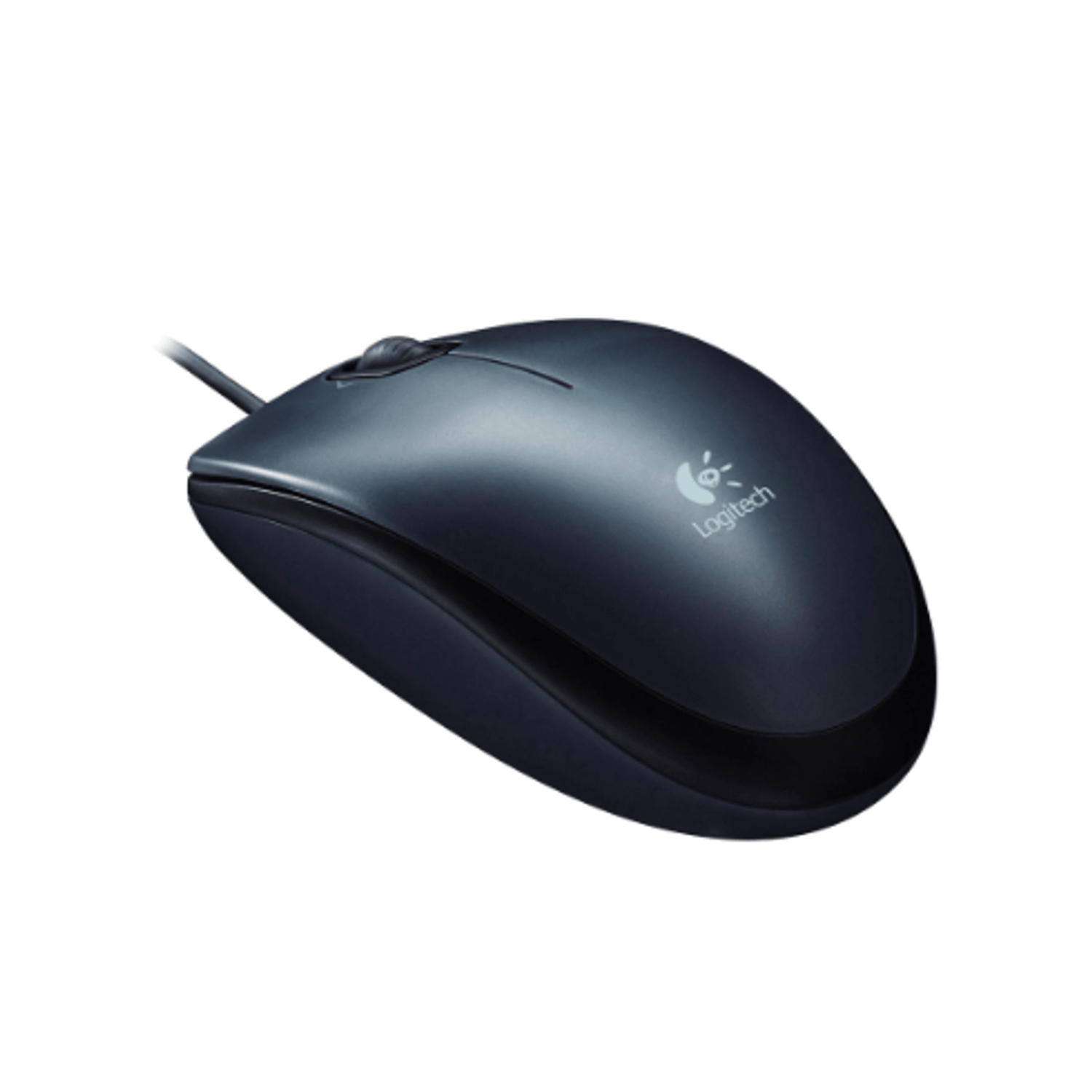 Mouse optic Logitech M90, USB, gri Mouse Optic Logitech M90, USB, 1000 dpi (Negru/Gri) fotografia produsului View 2 L