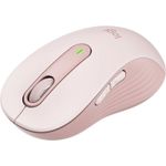 Mouse Wireless Logitech Signature M650 L Left, Bluetooth/USB, recomandat pentru mana stanga (Roz) fotografia produsului View 2 S