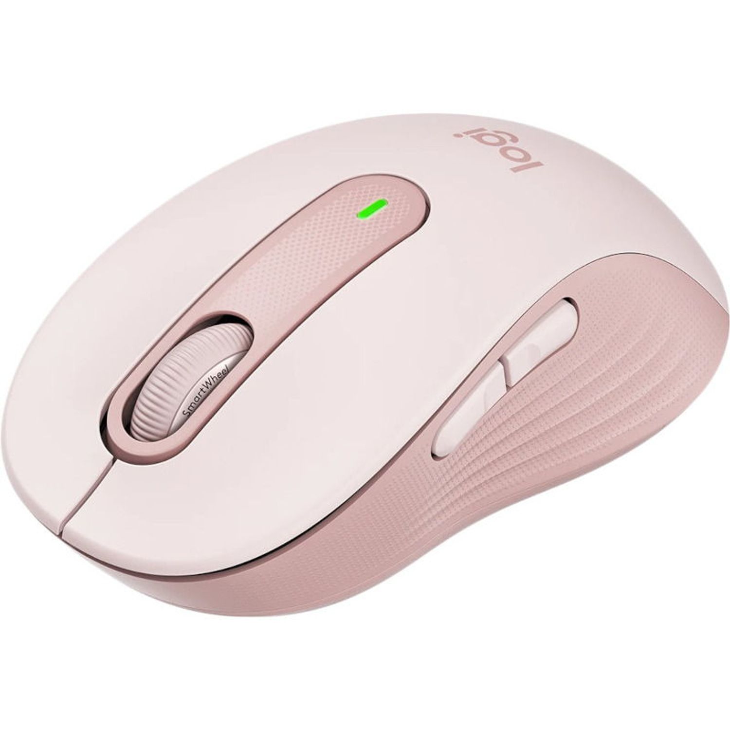 Mouse Wireless Logitech Signature M650, Bluetooth/USB (Roz) fotografia produsului View 2 L