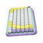 Tastatura Wireless Mecanica  Logitech POP Keys, Bluetooth (Mov/Verde) fotografia produsului View 5 S