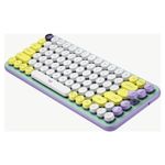 Tastatura Wireless Mecanica  Logitech POP Keys, Bluetooth (Mov/Verde) fotografia produsului View 6 S