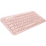 Tastatura wireless Logitech K380, US Layout, Bluetooth, Roz fotografia produsului View 2 S