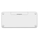 Tastatura Wireless Logitech K380, Bluetooth, Layout US, Compatibil MAC (Alb) fotografia produsului View 3 S