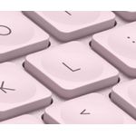 Tastatura Wireless LOGITECH MX Keys Mini Minimalist, Illuminata (Roz) fotografia produsului View 2 S