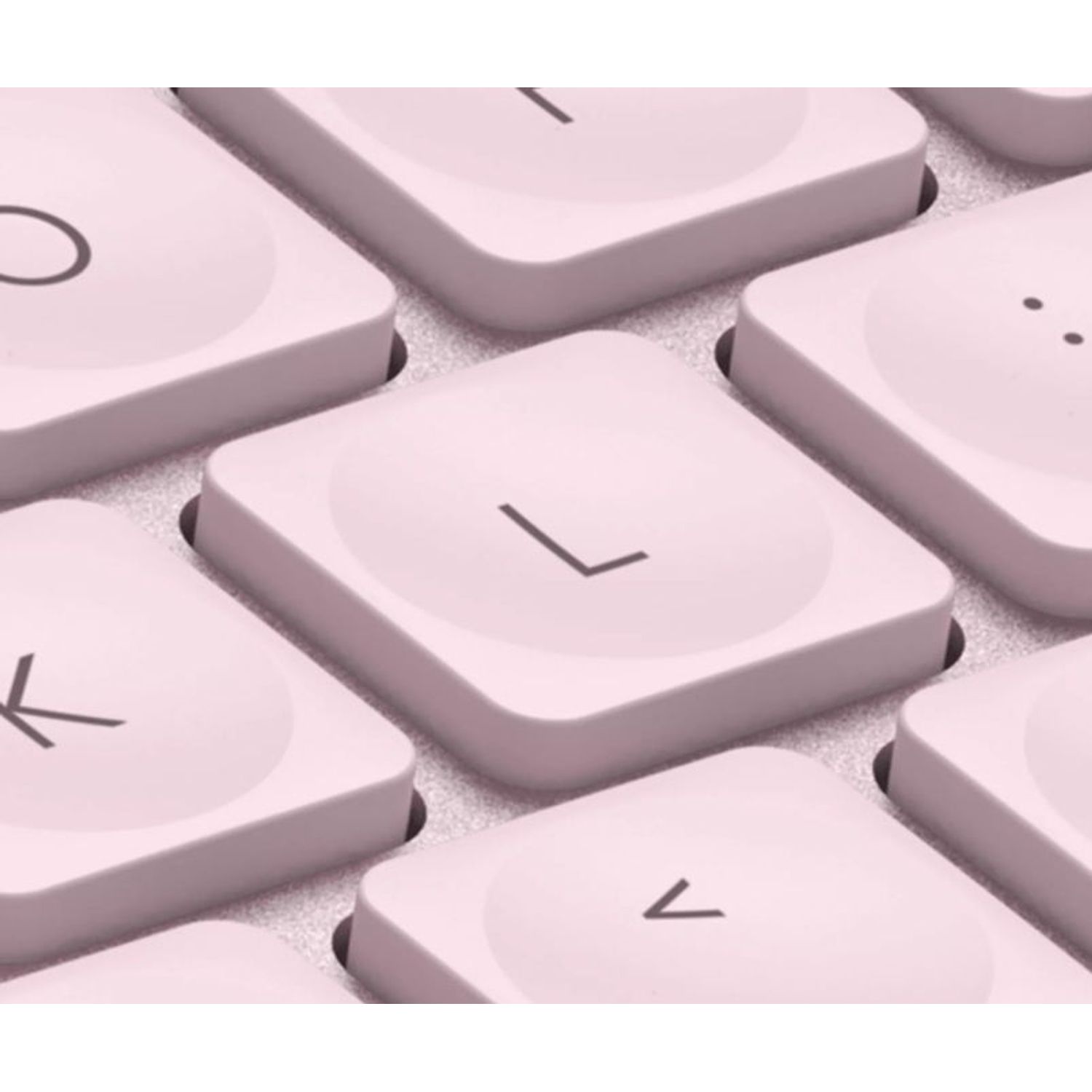 Tastatura Wireless LOGITECH MX Keys Mini Minimalist, Illuminata (Roz) fotografia produsului View 2 L