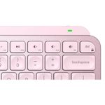 Tastatura Wireless LOGITECH MX Keys Mini Minimalist, Illuminata (Roz) fotografia produsului View 3 S