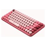 Tastatura Wireless Mecanica Logitech POP Keys, Bluetooth (Rosu) fotografia produsului View 3 S