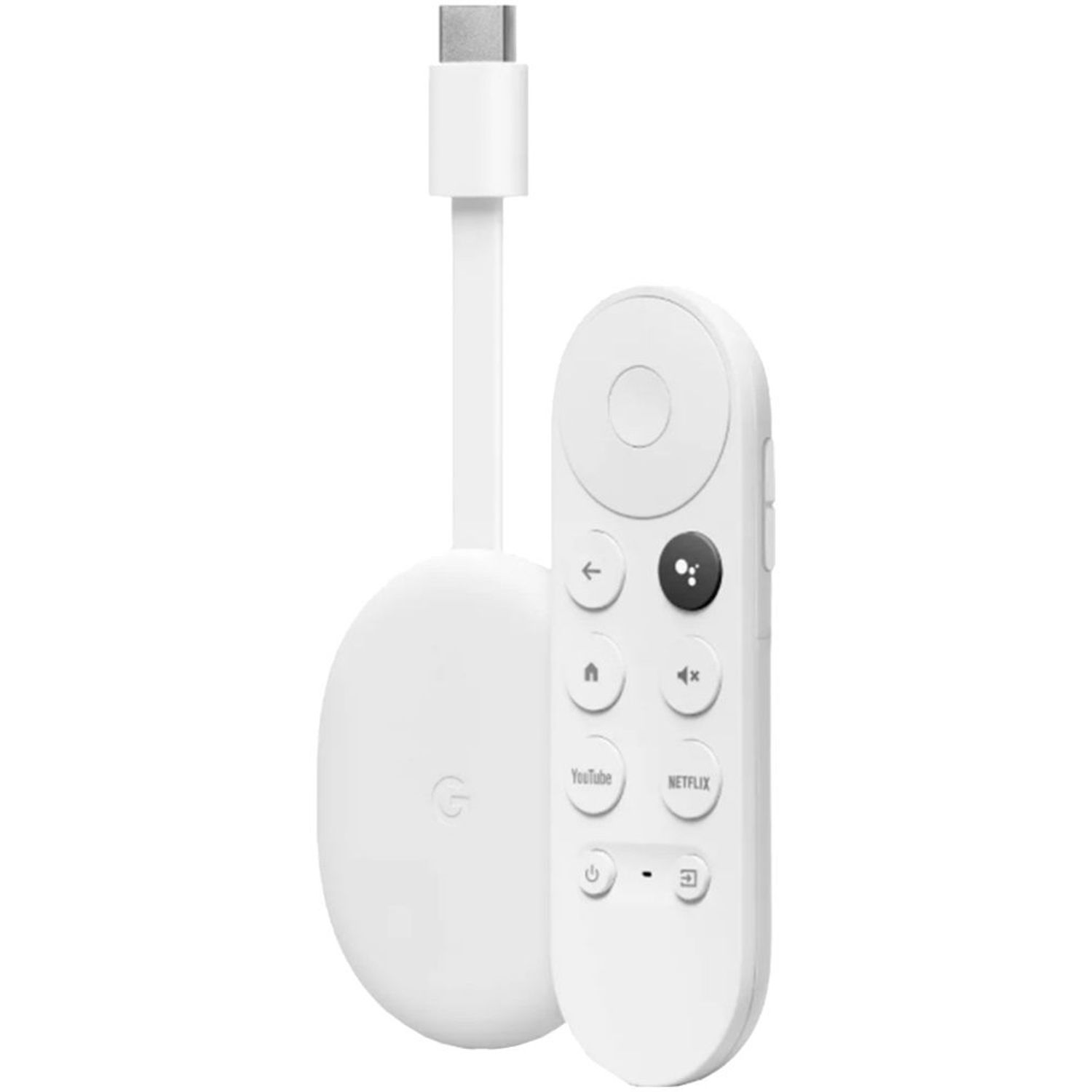 Media player Google Chromecast TV, 4K, HDMI, Bluetooth, Wi-Fi, Telecomanda (Alb) fotografia produsului View 2 L