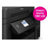 Multifunctional Epson EcoTank L6270, inkjet, A4, 15.5ppm, Duplex, ADF, USB, Retea, Wireless (Negru) fotografia produsului View 4 S