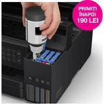 Multifunctional Epson EcoTank L6270, inkjet, A4, 15.5ppm, Duplex, ADF, USB, Retea, Wireless (Negru) fotografia produsului View 6 S