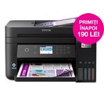 Multifunctional Epson EcoTank L6270, inkjet, A4, 15.5ppm, Duplex, ADF, USB, Retea, Wireless (Negru) fotografia produsului