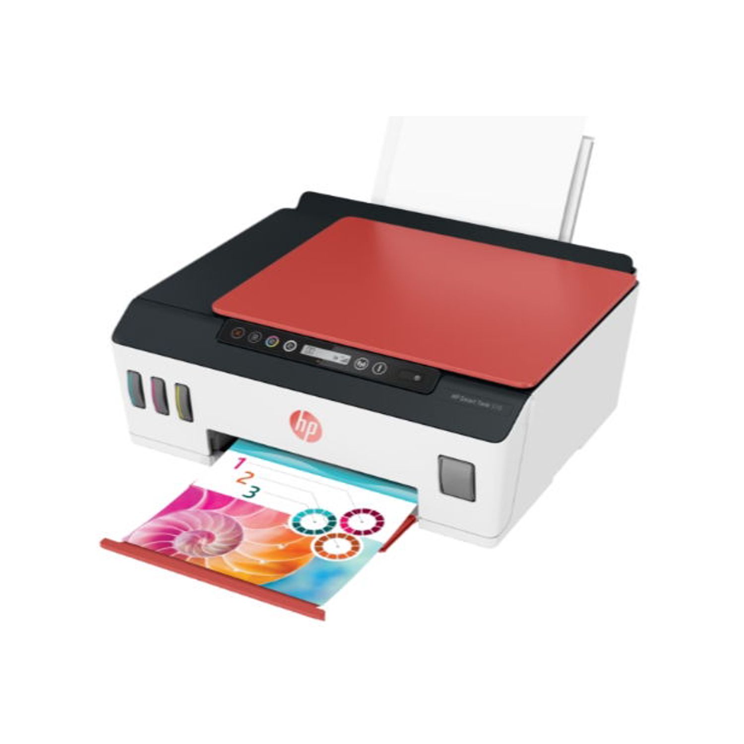 Multifunctional InkJet HP Smart Tank 519 AiO, A4, Bluetooth, Retea fotografia produsului View 2 L