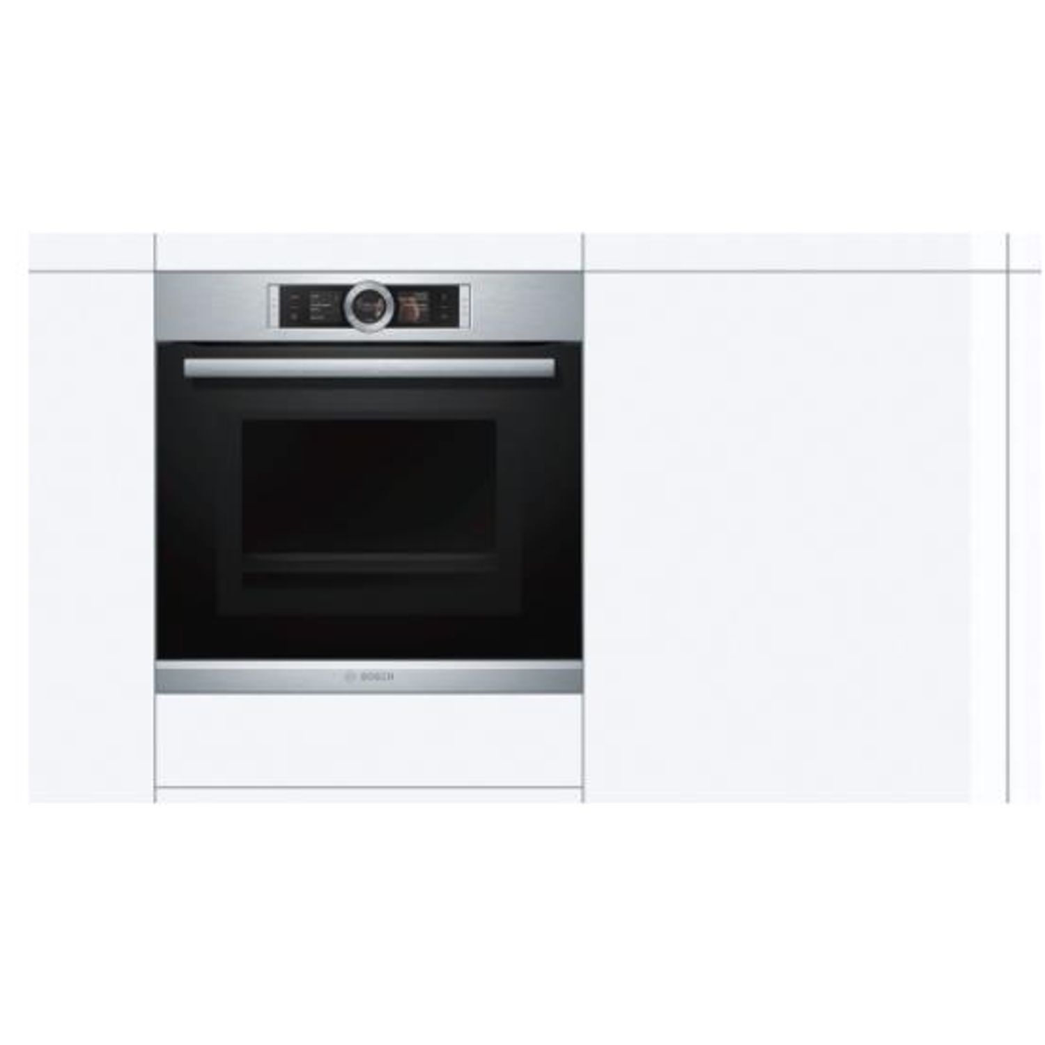 Cuptor incorporabil Bosch HMG636RS1, 900W, Led, (Inox) fotografia produsului View 2 L