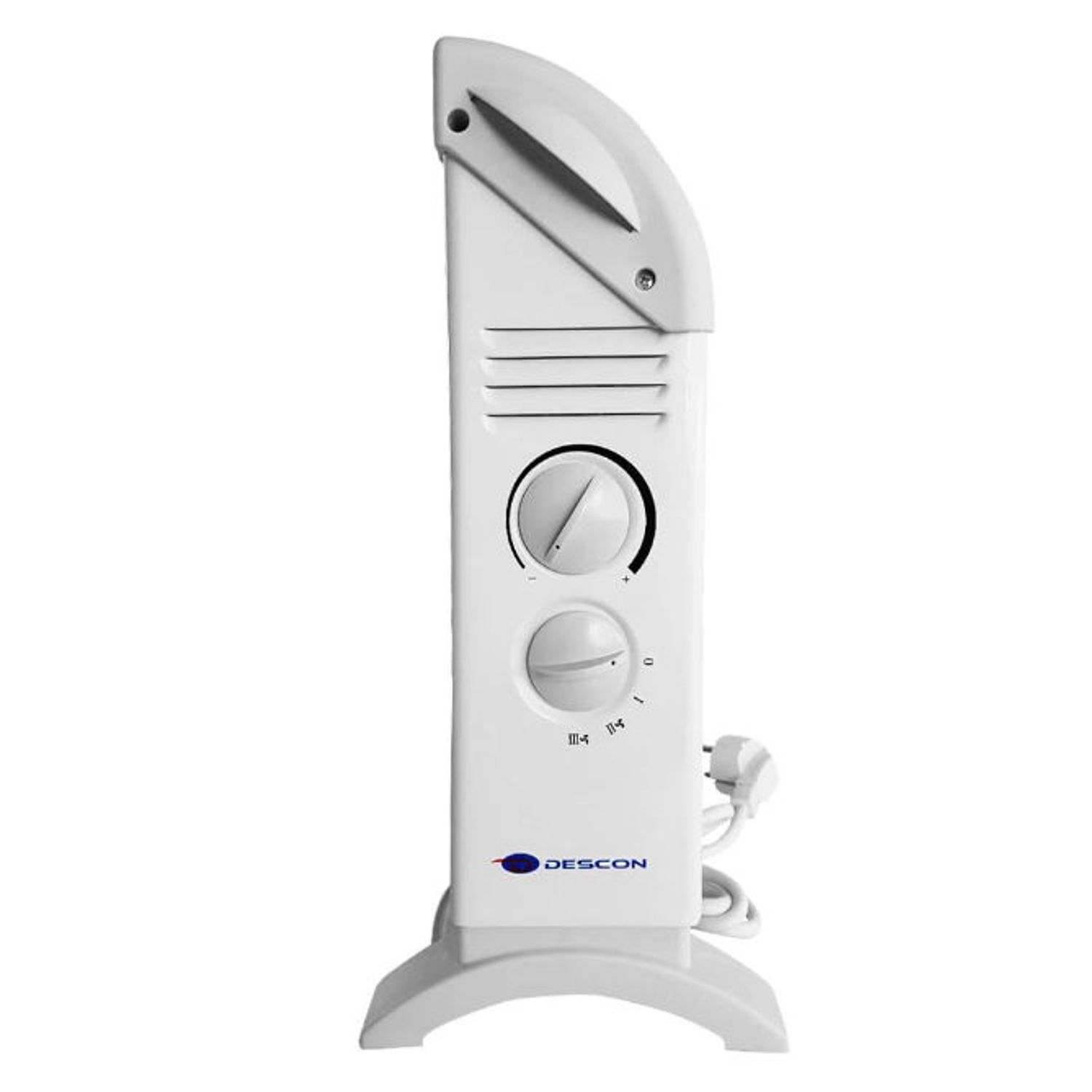 Convector Descon DA-K2000T, 2000 W, Turbo, 3 trepte de putere, Termostat mecanic (Alb) fotografia produsului View 7 L