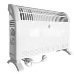 Convector Descon DA-K2000T, 2000 W, Turbo, 3 trepte de putere, Termostat mecanic (Alb) fotografia produsului View 6 S