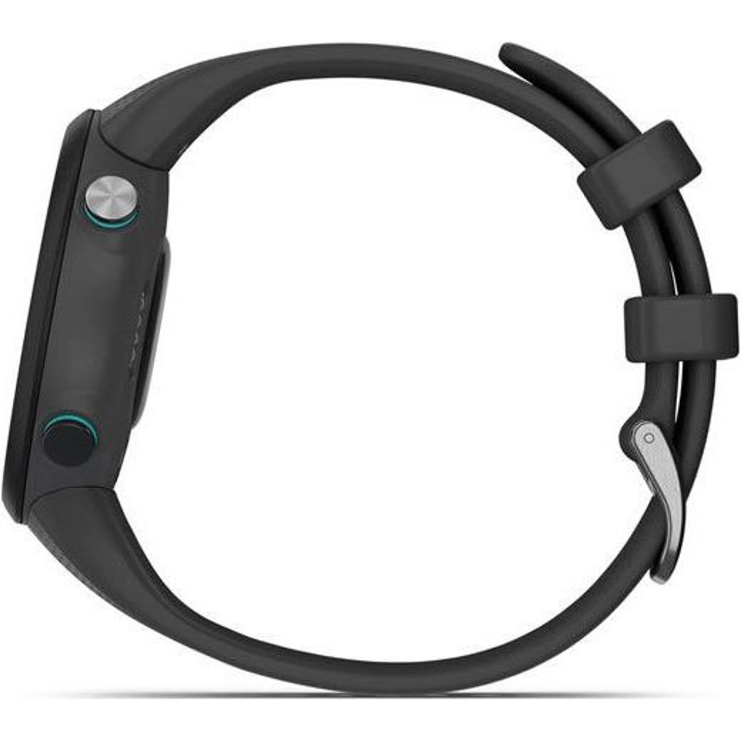 Ceas activity tracker Garmin Swim 2, GPS, Silicon (Gri) fotografia produsului View 6 L