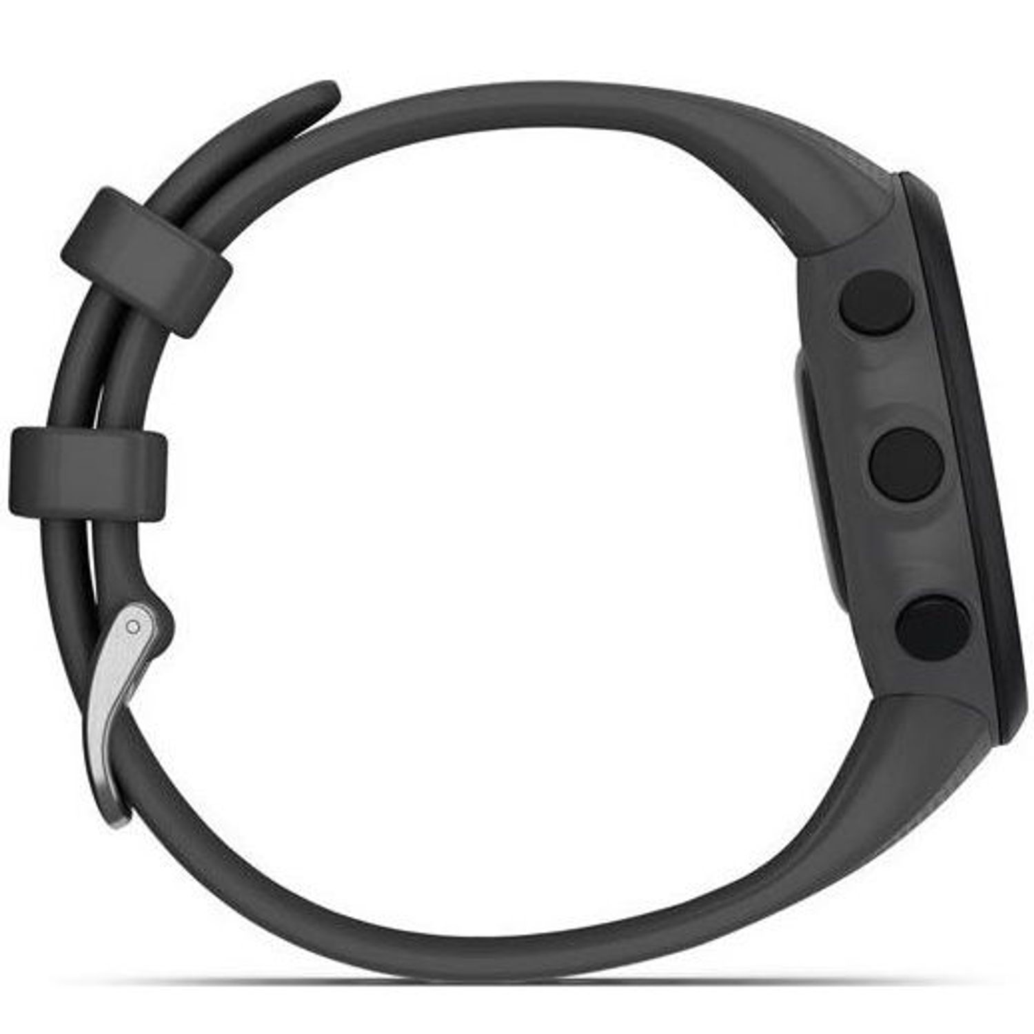 Ceas activity tracker Garmin Swim 2, GPS, Silicon (Gri) fotografia produsului View 5 L