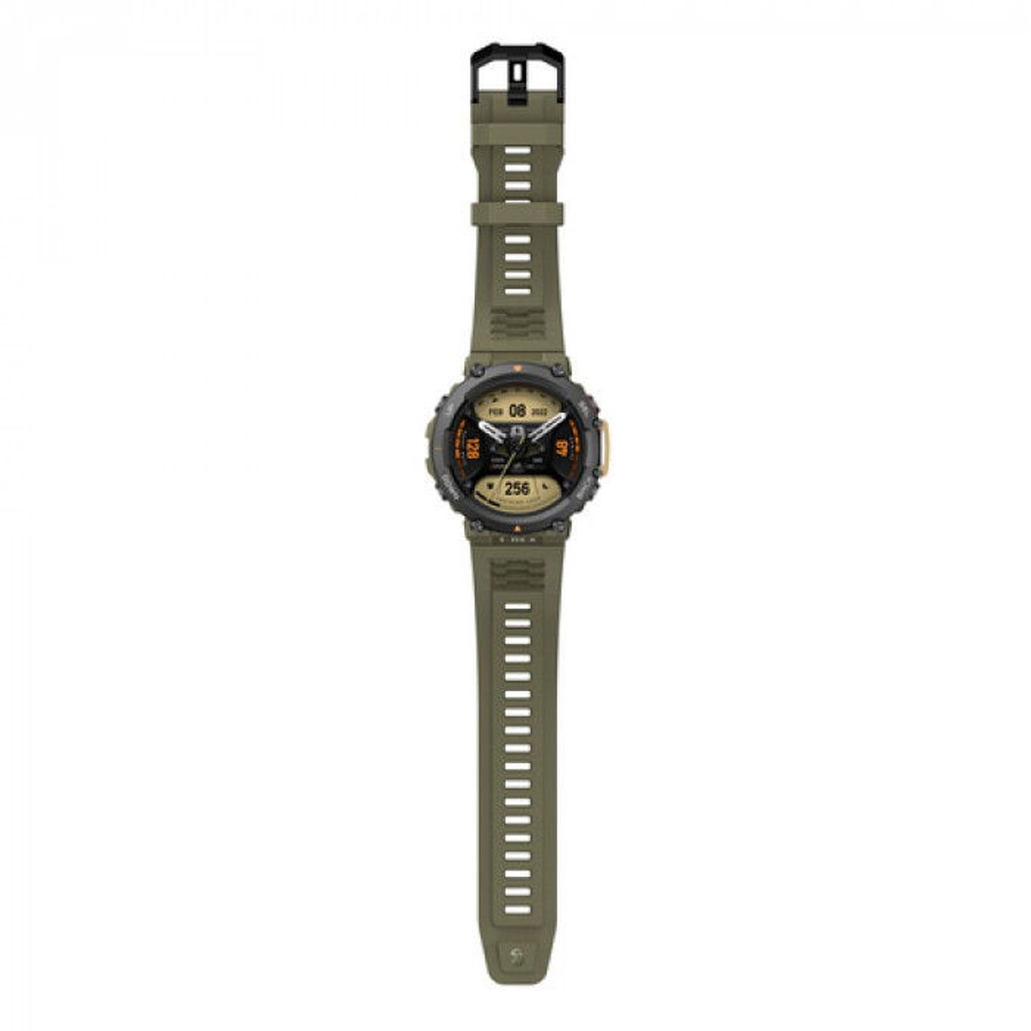 Smartwatch Huami Amazfit T-REX 2, Display AMOLED 1.39", Bluetooth, GPS, bratara silicon, Android/iOS (Verde) fotografia produsului View 5 L