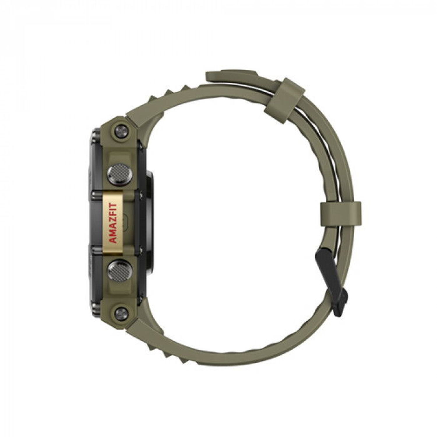 Smartwatch Huami Amazfit T-REX 2, Display AMOLED 1.39", Bluetooth, GPS, bratara silicon, Android/iOS (Verde) fotografia produsului View 4 L